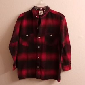 GNARLY Skateboard Size Large 14/16 black-red colors B44